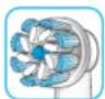 ORAL-B Smart 4000S - Brossettes - 1