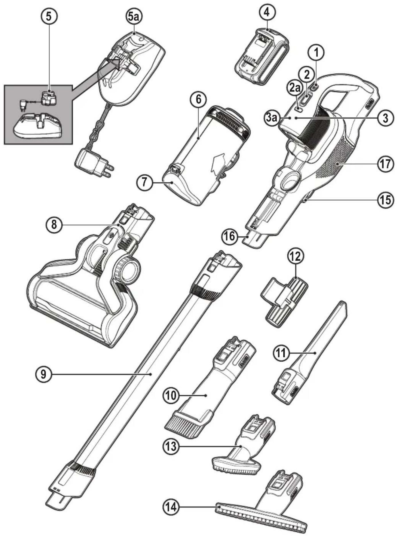 BLACK & DECKER BHFEV182B - 1