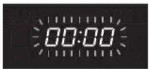 ETNA CM244ZT - Setting the clock - 1