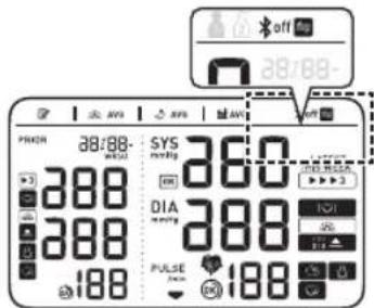 OMRON X7 Smart - While holding the button down, press the [START/STOP] button. - 3