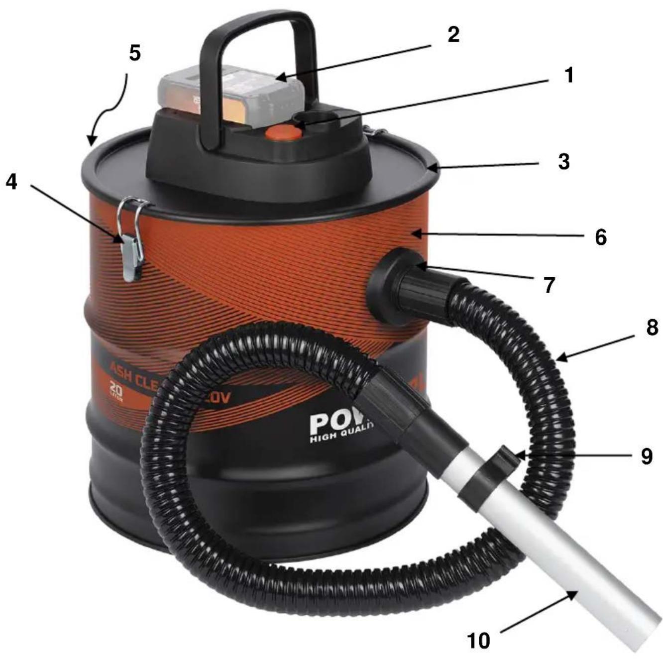 PowerPlus POWDP6020 - 1