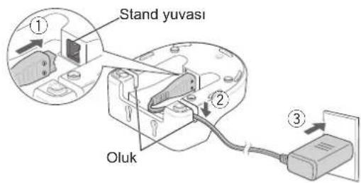 PANASONIC EW1511 - AC adaptörünü bağlayın. - 1