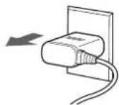 PANASONIC EW1511 - Collegare l'adattatore CA. - 4