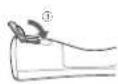 PANASONIC EW1511 - Riempire la vaschetta con acqua. - 2