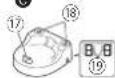 PANASONIC EW1511 - Parts identifi cation - 3