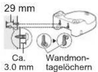 PANASONIC EW1511 - Wandmontage - 1