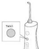 PANASONIC EW1511 - Paina tasokytkintä ja valitse vedenpaineen taso. - 1