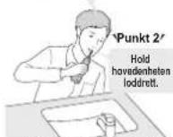 PANASONIC EW1511 - ▶ Slik justerer du dyseretningen - 2