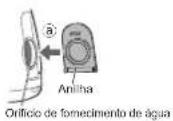 PANASONIC EW1511 - Encha o depósito de água com água. - 3