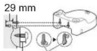 PANASONIC EW1511 - Duvara monte etme - 1