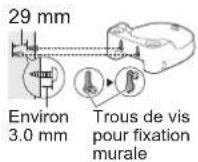 PANASONIC EW1511 - Fixation murale - 1