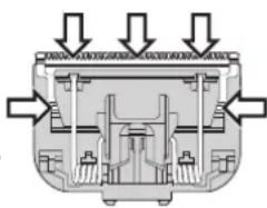 PANASONIC ERGK80 - Lubricación - 1