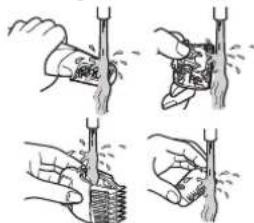 PANASONIC ERGK80 - remove heavy dirt - 1