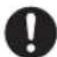 PANASONIC EWDP52 - WARNING - 1