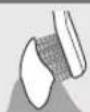 PANASONIC EWDP52 - For the back of the front teeth or misaligned teeth - 1