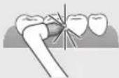 PANASONIC EWDP52 - Gap between teeth Rear - 1