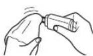 PANASONIC EWDP52 - Kiri kuru bir bez yardimiyla silin. - 1
