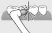 PANASONIC EWDP52 - Intervalos entre dentes - 1