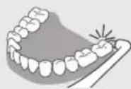 PANASONIC EWDP52 - teriore dei denti - 1