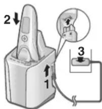 PANASONIC ESLV97 - Charging the shaver - 1