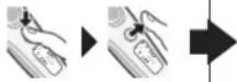 PANASONIC ESLV67 - ▶ Locking the power switch - 1
