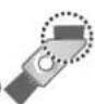 PANASONIC ESLV67 - ▶ Limpar com o pincel curto - 1
