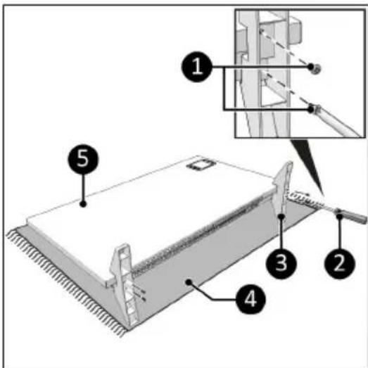 Eurom Alutherm 400XS Wifi - Montáž na nožkách - 1
