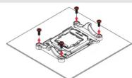 Noctua NHD15 - Elevre le systeme de retention d'origine-mettre en place la contrappe. - 1
