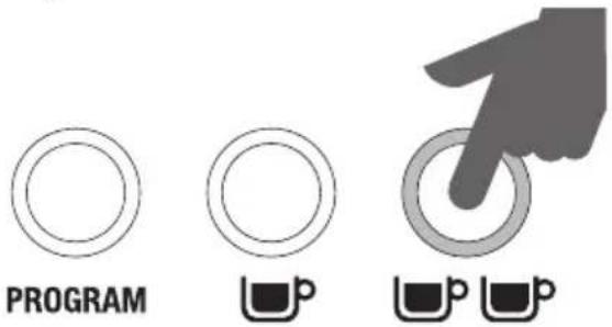 SAGE the Barista Express BES875 - Watertemperatuur verhogen met +2^ - 1