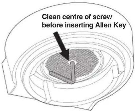 SAGE the Barista Express BES875 - USING THE ALLEN KEY - 1