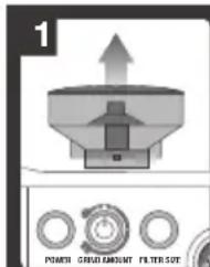 SAGE the Barista Express BES875 - GEAVANCEERDE REINIGING VAN DE CONISCHE MOLEN - 1