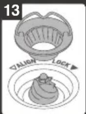 SAGE the Barista Express BES875 - GEAVANCEERDE REINIGING VAN DE CONISCHE MOLEN - 12