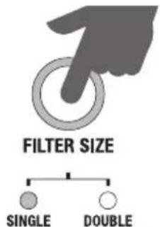 SAGE the Barista Express BES875 - Selección del時間 del filtró - 1