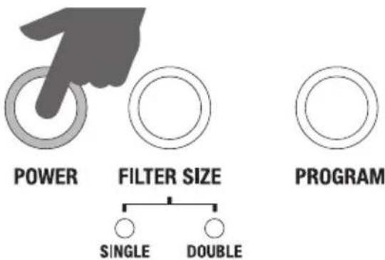 SAGE the Barista Express BES875 - Réduire la température de l'eau de -2 °C : - 1