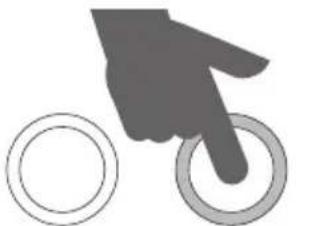 SAGE the Barista Express BES875 - Vooraf ingesteld inschenkvolume - knop 2 CUP - 2