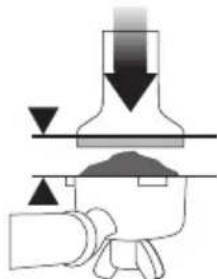 SAGE the Barista Express BES875 - Tamping the Ground Coffee - 1