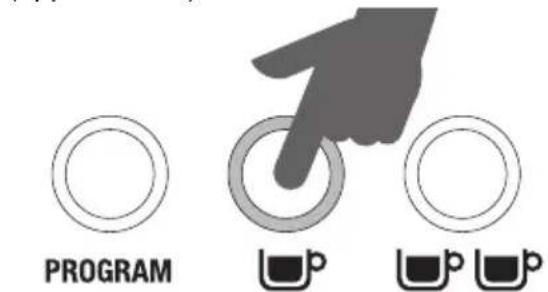 SAGE the Barista Express BES875 - Preset Shot Volume - 1 CUP button - 1