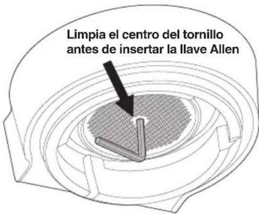 SAGE the Barista Express BES875 - USO DE LA LLAVE ALLEN - 1