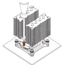 Noctua NHD9L - Application de la pate thermique5 - 5