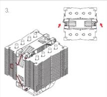 Noctua NHD9L - NOCTUA NH-D9L chromax.black GUIDE D'INSTALLATION - 2