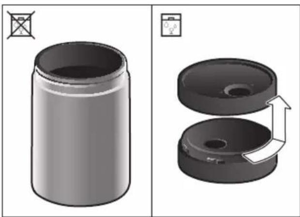 NEFF CKS1561N - Milchbehälter reinigen - 1