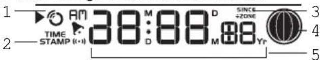 OREGON SCIENTIFIC WMR86NSX - DISPLAY LCD - 6