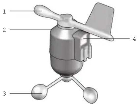 OREGON SCIENTIFIC WMR86NSX - WINDSENSOR - 1