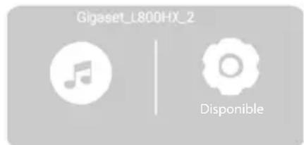 GIGASET L800HX - Activer la configuration des apparéils - 1