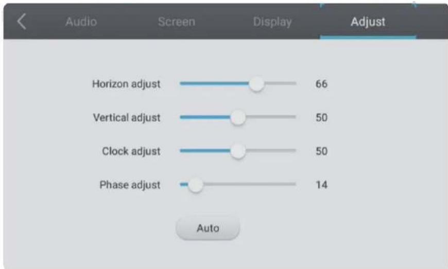 PRESTIGIO PMB728L751 - VGA channel settings - 1