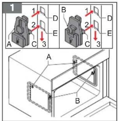 INVENTUM IMC6272BK - INSTALLIEREN DER FUHRUNGSSCHIENEN - 1