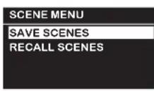 QSC KS112 - Arborescence du menu - 5