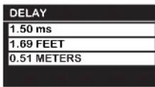 QSC KS112 - Arborescence du menu - 4