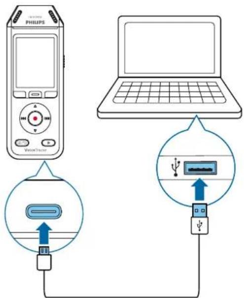 PHILIPS Voice Tracer DVT8110 - Remarque - 1