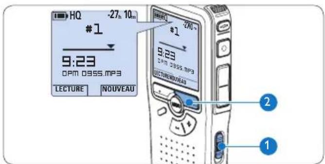 PHILIPS Voice Tracer DVT7110 - Note - 1